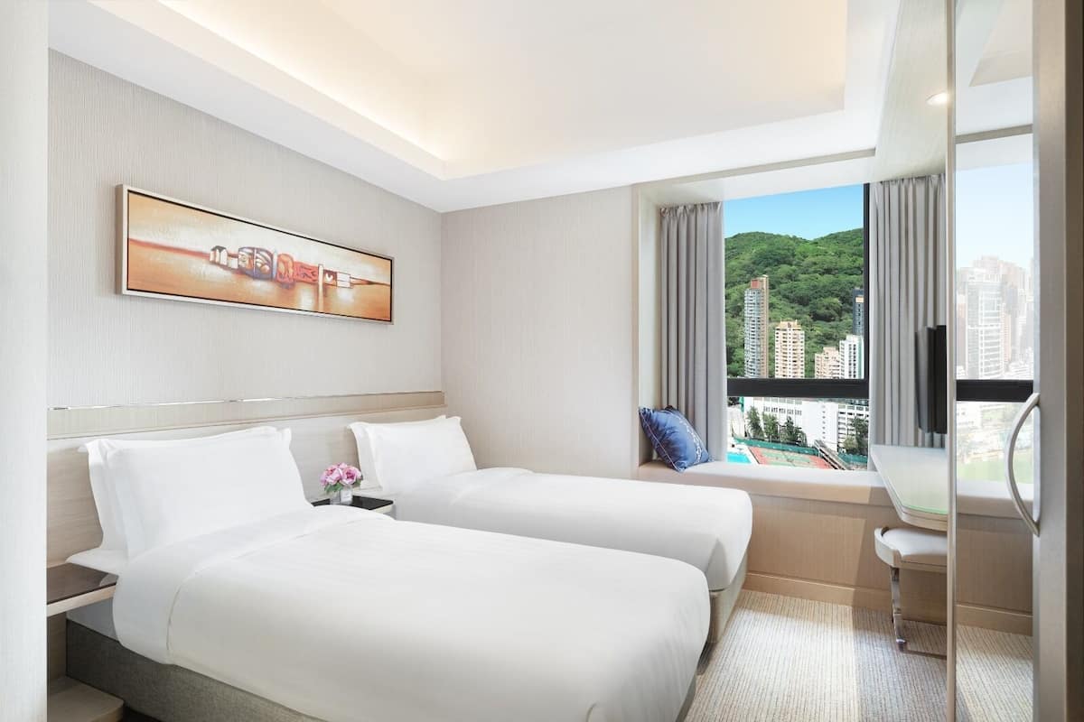 Superior Double or Twin Room, City View | Blackout drapes, free WiFi, bed sheets