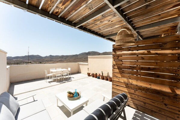 Apartment | View from property - Faro's Pozo de los Frailes - Cabo de Gata (Nijar)