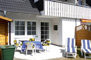Outdoor dining - Ferienwohnung in Trassenheide (Trassenheide)