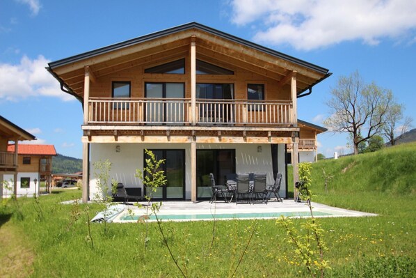 Chalet | Exterior - Chalet Max View mit Pool und Sauna (Inzell)