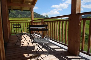 Chalet | Blick von der Unterkunft