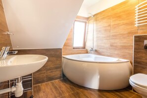 Bathroom - Apartment, air Conditioning, View of the Lagoon (Krynica Morska)