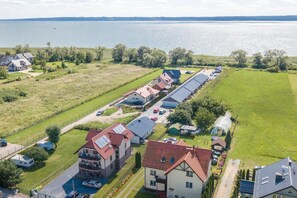 Udsigt fra overnatningsstedet