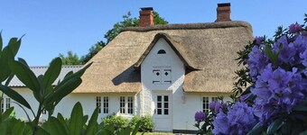 Reetgedecktes Ferienhaus in Humptrup