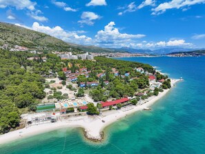 Apartment | View from property - Apartments Medena, Seget Donji, Trogir With Pools (Seget)