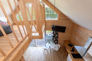 House | Interior - Wooden Home by Lake Klepnicko With Pier (Łobez)