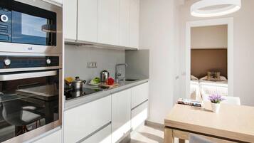Apartamento | Cozinha privada | Cadeirão de bebê