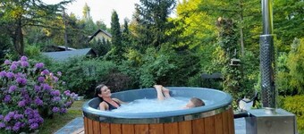 Holiday Home With Whirlpool at the Lake in Zakowo