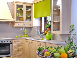 House | Private kitchen | Highchair - Home With Garden & Pool for All (Apokoronas)