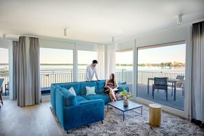 Apartment | Living room - Appartements im Maremuritz Yachthafen Resort (Waren (Müritz))