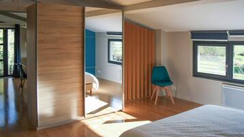 1 makuuhuone, silitysrauta/-lauta, vauvan matkasänky, ilmainen Wi-Fi