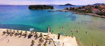 Apartment on Ugljan Island by Sandy Beach