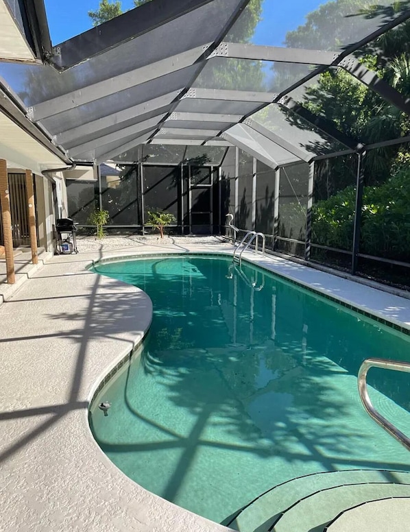 Una piscina climatizada