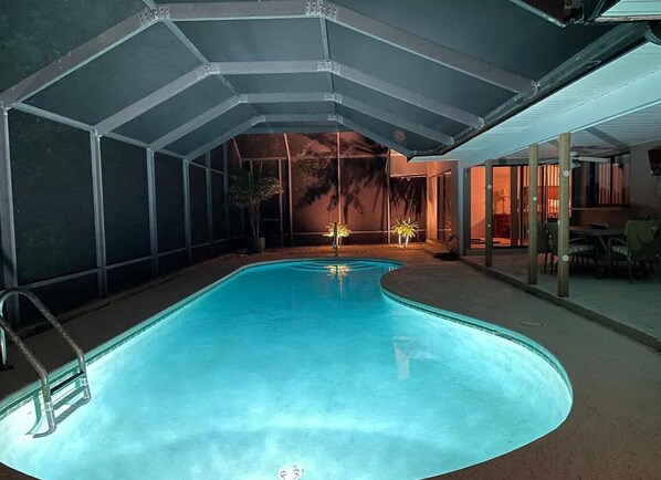 Piscine chauffée