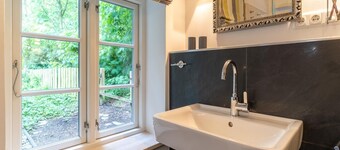 Reetgedecktes Ferienhaus in Westerhever mit Sauna