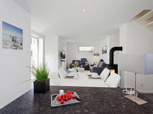 Living area - Ferienhaus am Yachthafen in Peenemuende (Peenemünde)