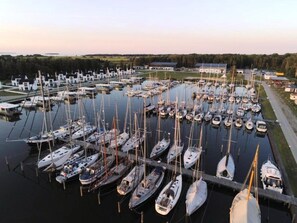 House | View from property - Ferienhaus am Yachthafen in Peenemuende (Peenemünde)