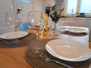 Dining - Holiday Home in Niechorze Near Lighthouse (Rewal)