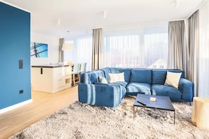 Apartment | Living room - Appartements im Maremuritz Yachthafen Resort (Waren (Müritz))