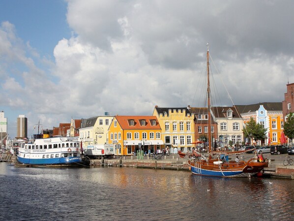 View from property - Ferienwohnung in Husum (Husum)