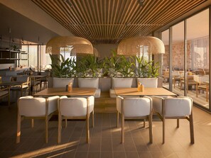 Dining - Mobile Homes at Aminess Avalona Resort, Island Pag (Povljana)