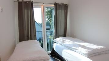 Ferienhaus | 2 Schlafzimmer, individuell eingerichtet, Bettwäsche