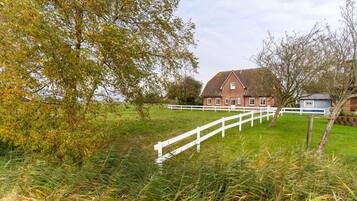 Vue depuis lâhĂ©bergement