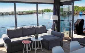 Living room - Hausboot in Boltenhagen (Boltenhagen)