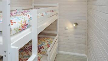 2 bedrooms, individually furnished, bed sheets