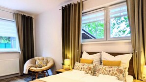 Appartement | 4 chambres, ameublement unique, literie fournie