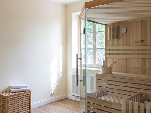 Ferienwohnung mit Kamin im Gut Ulrichshusen