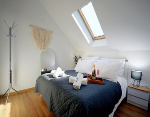 Ferienhaus | 2 Schlafzimmer, individuell eingerichtet, Bettwäsche
