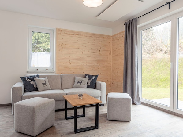 Chalet | Living area - Chalet Arber in St.englmar With its own Hottube (Sankt Englmar)