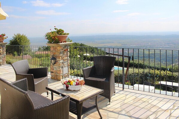 Apartment | View from property - Estate in Monte Serra With Pool & Olive Views (Buti)
