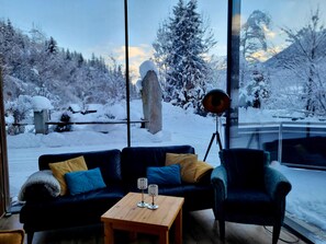 Living room - Apartment in Hohe Tauern Near Wildkogel Arena (Neukirchen am Grossvenediger)