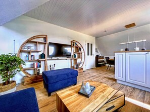 Apartment | Living room - Ferienwohnung in Wyk-boldixum auf Foehr (Wyk auf Foehr)