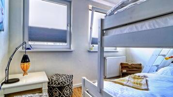 Apartamento | 3 quartos, individualmente mobiliados