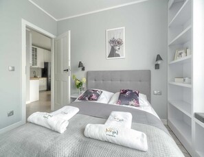 Leilighet | 1 soverom, individuelt innredet og strykejern/-brett