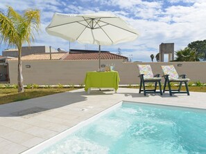 House | Pool | Indoor pool, outdoor pool - Holiday Home With Private Pool, Fontane Bianche (Syracuse)