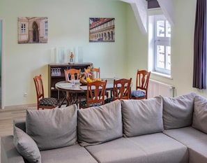 Apartment | Living room - Apartment in Wernigerode Near Harz Castle (Wernigerode)