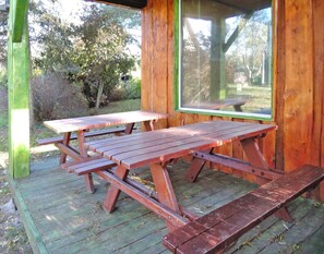 House | Balcony - Holiday Home by the Lake (gmina Wolin)