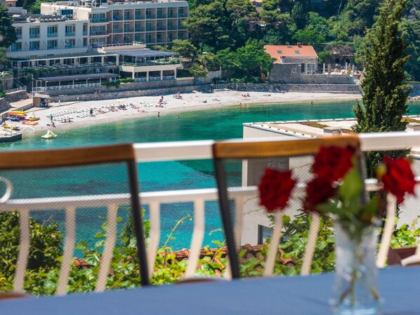 Apartment | View from property - Apartments Lucija - Three Bedroom Apartment With Terrace and Sea View (Dubrovnik)