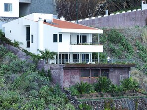 Villa | Exterior - Villa in Madeira With Atlantic Ocean Views (Santa Cruz)