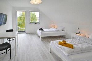 Villa | 5 dormitorios, mobiliario individual, ropa de cama