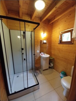 House | Bathroom - Wooden House Near Baltic Sea Beaches (Swinoujscie)