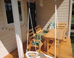 Ferienhaus | Balkon