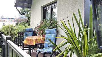Ferienhaus | Balkon