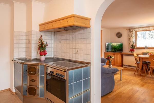 Apartment | Private kitchen | Stovetop, electric kettle, toaster