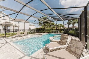 Una piscina climatizada