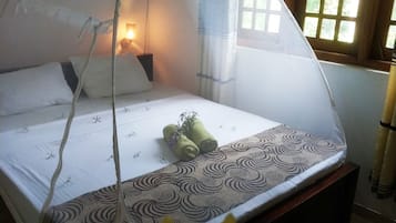 Deluxe Double or Twin Room, Balcony, Garden View | Down duvets, desk, free WiFi, bed sheets